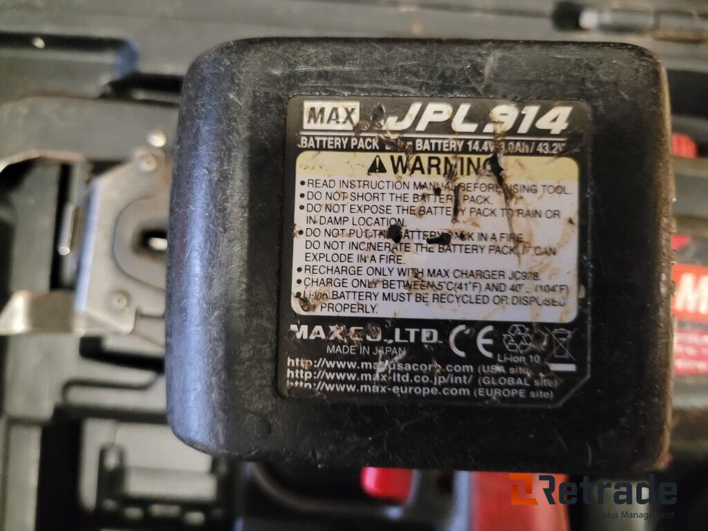 Najmaskin MAX RB398 - Εξοπλισμού κατασκευών: φωτογραφία 4 Najmaskin MAX RB398 - Εξοπλισμού κατασκευών: φωτογραφία 4