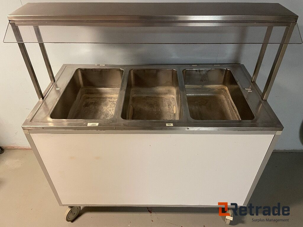 Restaurangutrustning Serveringsvagn med vattenbad - Μηχανή τροφίμων: φωτογραφία 2 Restaurangutrustning Serveringsvagn med vattenbad - Μηχανή τροφίμων: φωτογραφία 2