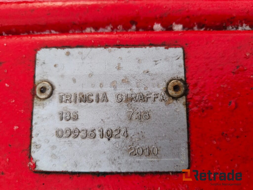 Sideforskyvbar beitepusser, Trincia Giraffa 185 - Γεωργικά μηχανήματα: φωτογραφία 3 Sideforskyvbar beitepusser, Trincia Giraffa 185 - Γεωργικά μηχανήματα: φωτογραφία 3