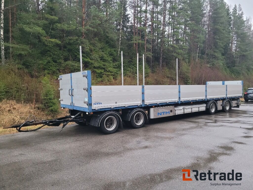 Släpvagn NTM 4 axligt flaksläp lämsläp , släp med lämmar -2021 - Ρυμούλκα ανατρεπόμενο: φωτογραφία 1 Släpvagn NTM 4 axligt flaksläp lämsläp , släp med lämmar -2021 - Ρυμούλκα ανατρεπόμενο: φωτογραφία 1