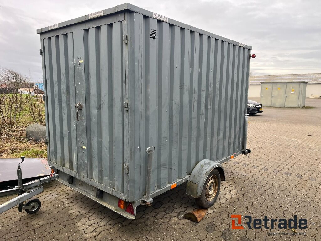Trailer Variant Lukket Materiale trailer METAL - Ρυμούλκα κόφα: φωτογραφία 5 Trailer Variant Lukket Materiale trailer METAL - Ρυμούλκα κόφα: φωτογραφία 5