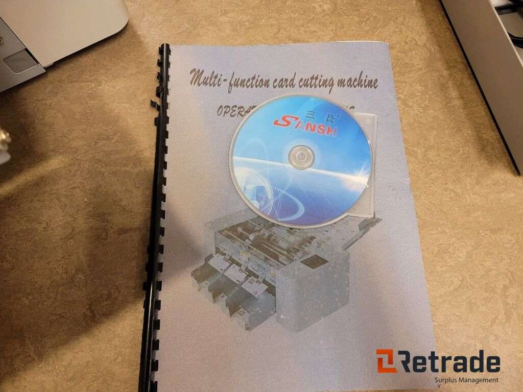 Visistkortsmaskin Card cutting maskin EASYCARD SRA3 - Βιομηχανικός εξοπλισμός: φωτογραφία 4 Visistkortsmaskin Card cutting maskin EASYCARD SRA3 - Βιομηχανικός εξοπλισμός: φωτογραφία 4