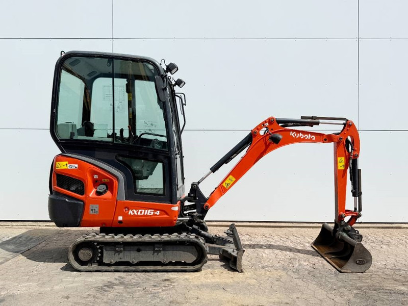 Μίνι εκσκαφέας Kubota KX016-4 - Hammer Lines / Quick Coupler: φωτογραφία 6 Μίνι εκσκαφέας Kubota KX016-4 - Hammer Lines / Quick Coupler: φωτογραφία 6