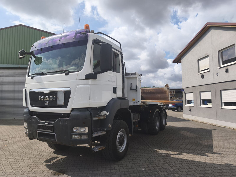 Φορτηγό ανατρεπόμενο MAN MAN TGS 26.440 Kipper 6x6 Bordmatik Rollplane AHK Euro 5: φωτογραφία 1