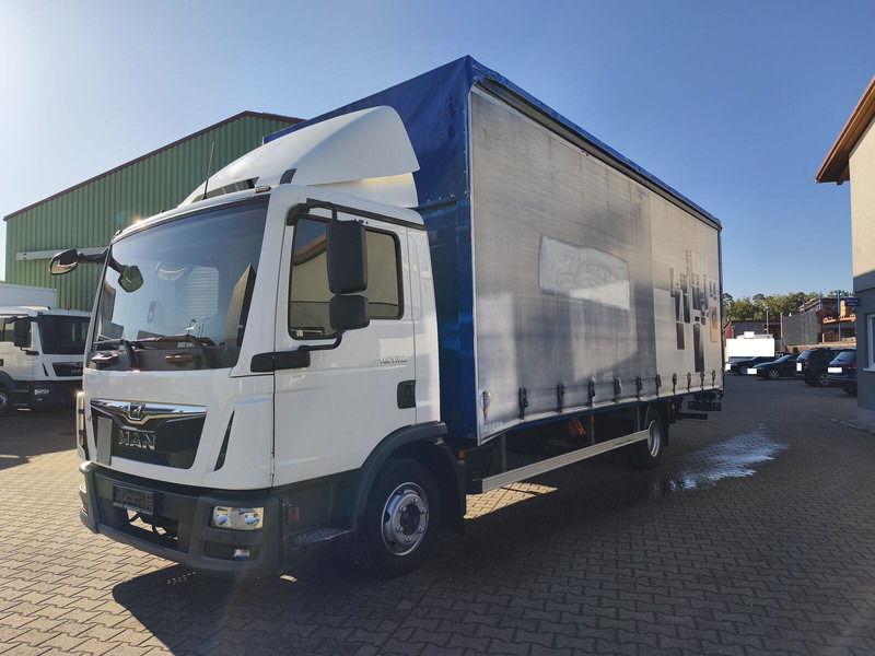 MAN TGL 7.190 4x2BL Edscha Gardine Euro 6 (12) - Φορτηγό μουσαμάς: φωτογραφία 1 MAN TGL 7.190 4x2BL Edscha Gardine Euro 6 (12) - Φορτηγό μουσαμάς: φωτογραφία 1