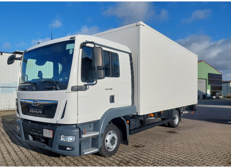 MAN TGL 8.190 L gFH Koffer LBW AHK (25) TÜV NEU - Φορτηγό κόφα: φωτογραφία 1 MAN TGL 8.190 L gFH Koffer LBW AHK (25) TÜV NEU - Φορτηγό κόφα: φωτογραφία 1