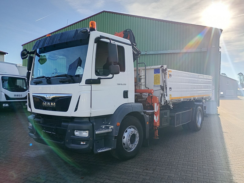 MAN TGM 18.290 4x2 Kipper m. Atlas 126.3E-A3 10,6 m - Φορτηγό ανατρεπόμενο, Φορτηγό με γερανό: φωτογραφία 4 MAN TGM 18.290 4x2 Kipper m. Atlas 126.3E-A3 10,6 m - Φορτηγό ανατρεπόμενο, Φορτηγό με γερανό: φωτογραφία 4