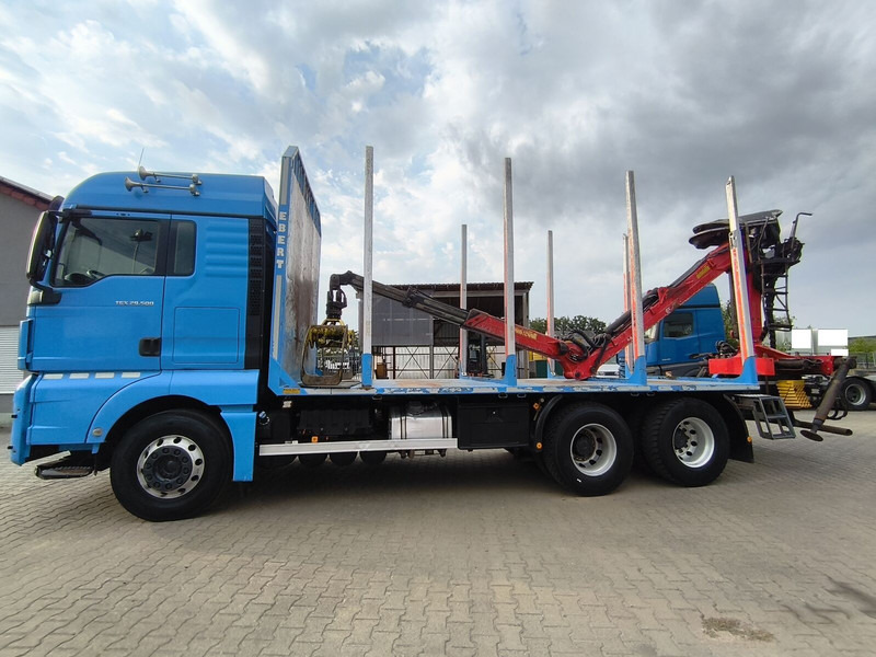 MAN TGX 26.500 Holz-LKW Euro6 6x4 Holztransporter m Palfinger (16) - Φορτηγό ξυλείας, Φορτηγό με γερανό: φωτογραφία 5 MAN TGX 26.500 Holz-LKW Euro6 6x4 Holztransporter m Palfinger (16) - Φορτηγό ξυλείας, Φορτηγό με γερανό: φωτογραφία 5
