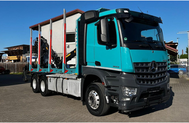 Mercedes-Benz Arocs 2653 - Φορτηγό ξυλείας: φωτογραφία 3 Mercedes-Benz Arocs 2653 - Φορτηγό ξυλείας: φωτογραφία 3
