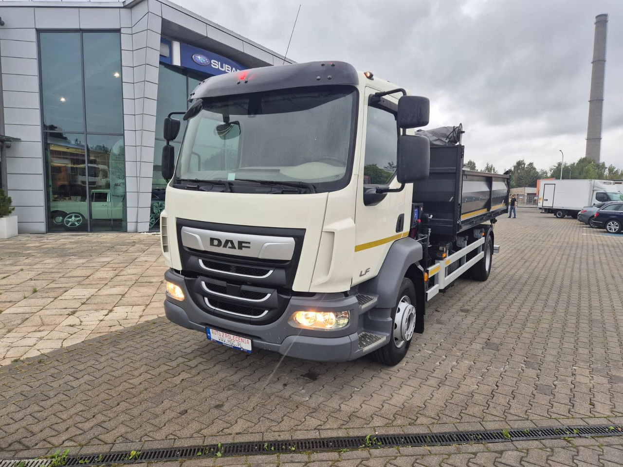 DAF LF 210 HDS HMF / Kipper / Like NEW - Φορτηγό ανατρεπόμενο, Φορτηγό με γερανό: φωτογραφία 2 DAF LF 210 HDS HMF / Kipper / Like NEW - Φορτηγό ανατρεπόμενο, Φορτηγό με γερανό: φωτογραφία 2