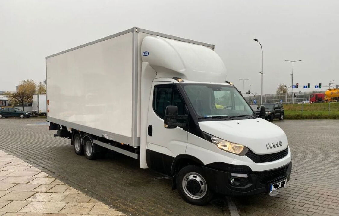 Iveco Daily 35C18 35C180 / Container / Veldhuizen Trailer / KAT. B+E - Επαγγελματικό αυτοκίνητο κόφα: φωτογραφία 3 Iveco Daily 35C18 35C180 / Container / Veldhuizen Trailer / KAT. B+E - Επαγγελματικό αυτοκίνητο κόφα: φωτογραφία 3
