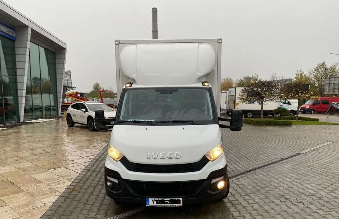Iveco Daily 35C18 35C180 / Container / Veldhuizen Trailer / KAT. B+E - Επαγγελματικό αυτοκίνητο κόφα: φωτογραφία 2 Iveco Daily 35C18 35C180 / Container / Veldhuizen Trailer / KAT. B+E - Επαγγελματικό αυτοκίνητο κόφα: φωτογραφία 2