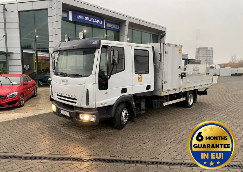 Iveco Eurocargo ML80E17 / HDS HMF / 1 Owner / Doka Iveco Eurocargo ML80E17 / HDS HMF / 1 Owner / Doka - Φορτηγό με ανοιχτή καρότσα, Φορτηγό με γερανό: φωτογραφία 1 Iveco Eurocargo ML80E17 / HDS HMF / 1 Owner / Doka Iveco Eurocargo ML80E17 / HDS HMF / 1 Owner / Doka - Φορτηγό με ανοιχτή καρότσα, Φορτηγό με γερανό: φωτογραφία 1