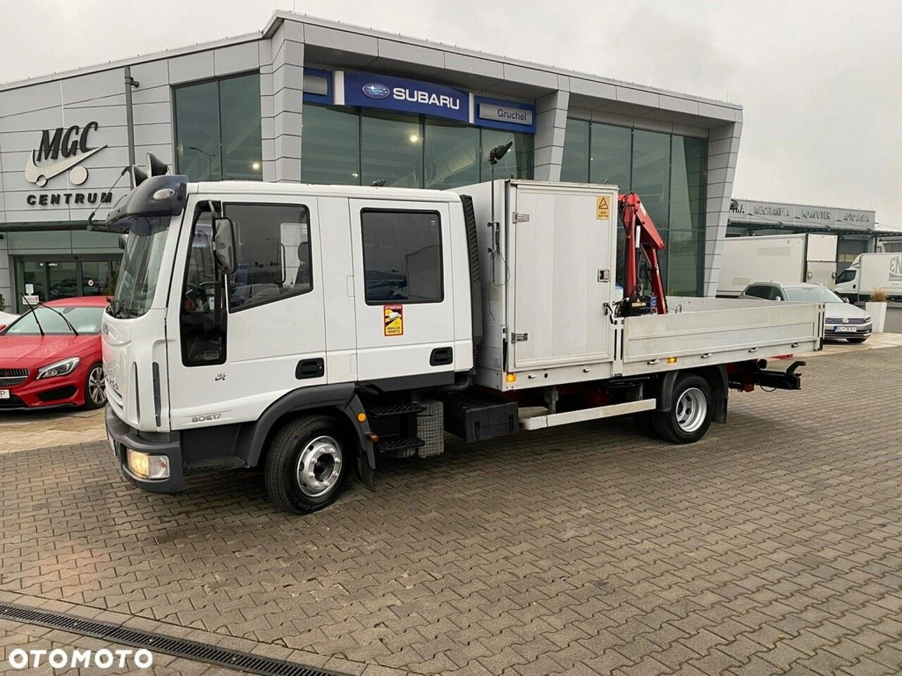 Iveco Eurocargo ML80E17 / HDS HMF / 1 Owner / Doka - Φορτηγό με ανοιχτή καρότσα, Φορτηγό με γερανό: φωτογραφία 3 Iveco Eurocargo ML80E17 / HDS HMF / 1 Owner / Doka - Φορτηγό με ανοιχτή καρότσα, Φορτηγό με γερανό: φωτογραφία 3
