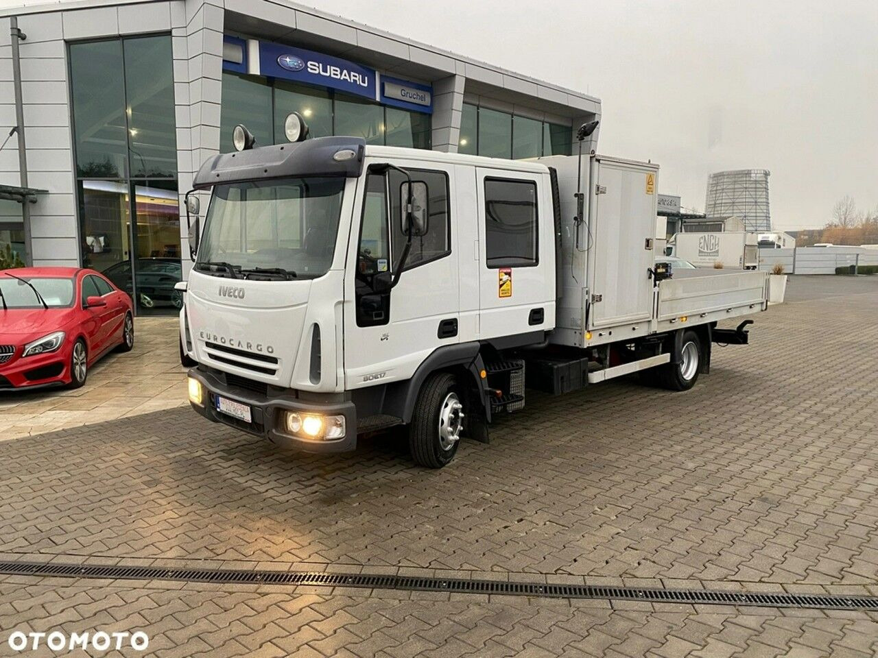 Iveco Eurocargo ML80E17 - Φορτηγό με ανοιχτή καρότσα, Φορτηγό με γερανό: φωτογραφία 2 Iveco Eurocargo ML80E17 - Φορτηγό με ανοιχτή καρότσα, Φορτηγό με γερανό: φωτογραφία 2