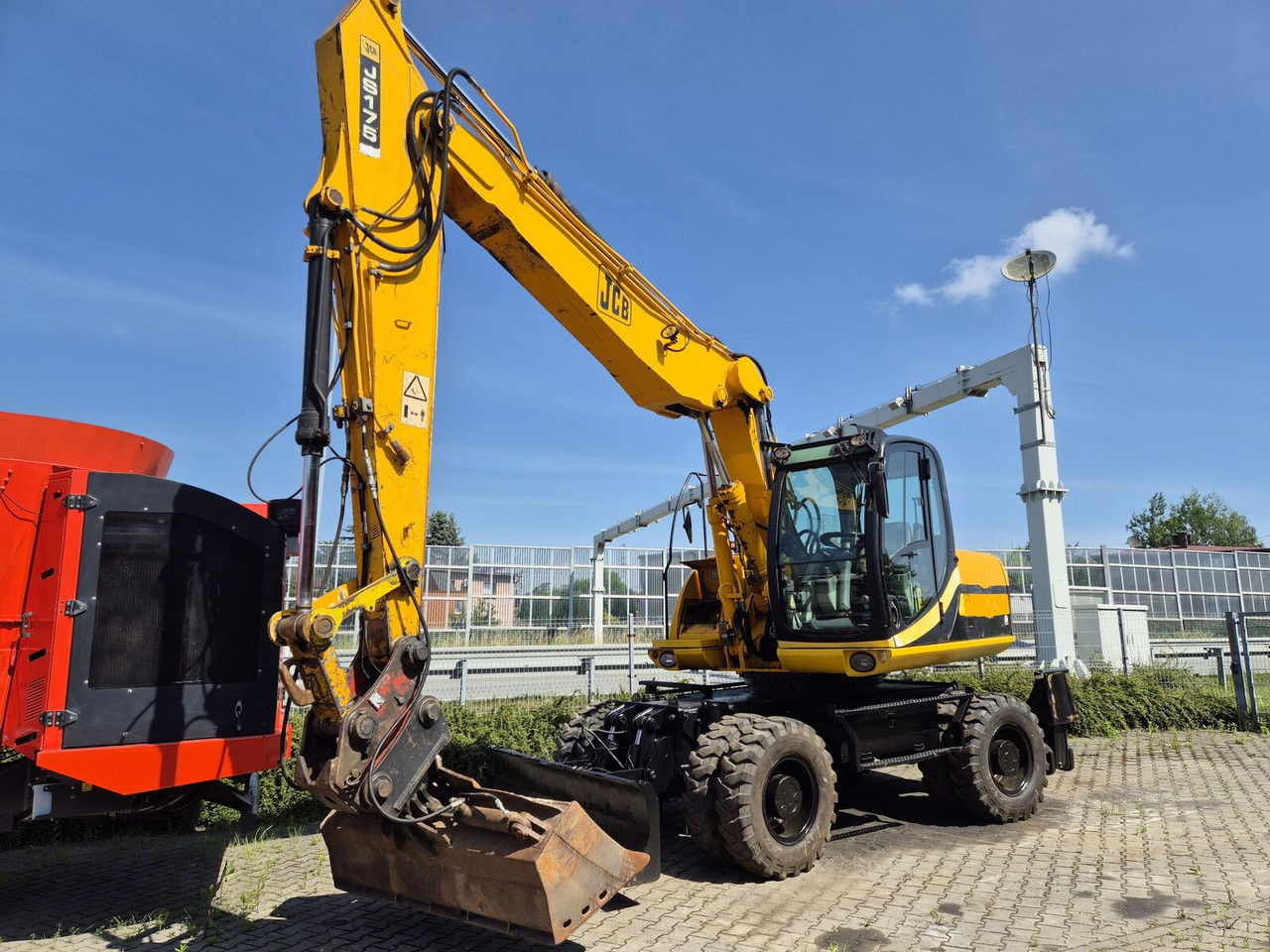 JCB JS 175 W / NEW Tire / 1 Owner / Serviced - Τροχοφόρος εκσκαφέας: φωτογραφία 1 JCB JS 175 W / NEW Tire / 1 Owner / Serviced - Τροχοφόρος εκσκαφέας: φωτογραφία 1