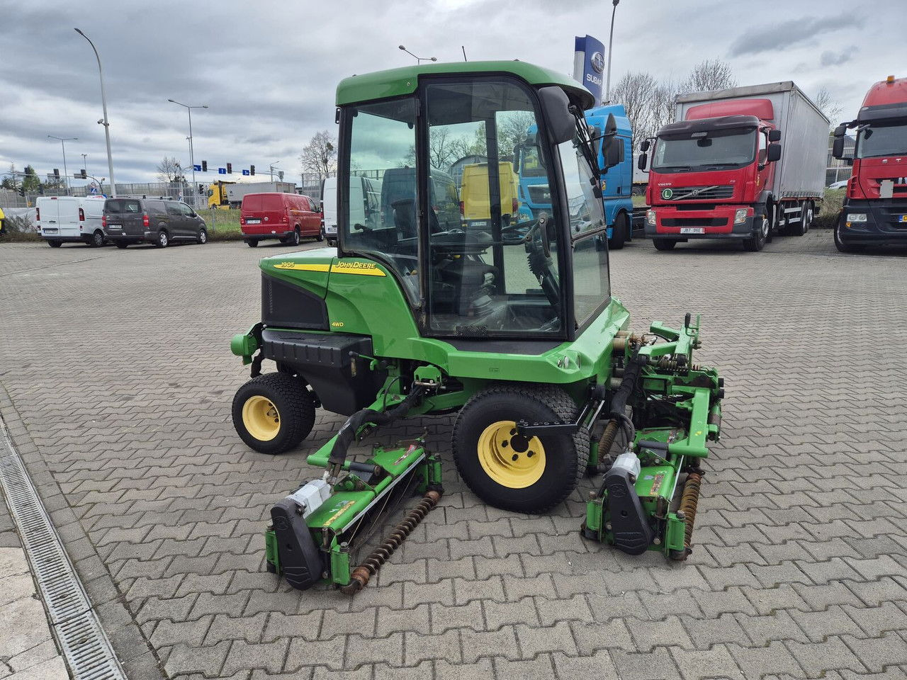 JOHN DEERE 1905 4WD / 2010 / Serviced / Cabin - Χλοοκοπτικό: φωτογραφία 5 JOHN DEERE 1905 4WD / 2010 / Serviced / Cabin - Χλοοκοπτικό: φωτογραφία 5
