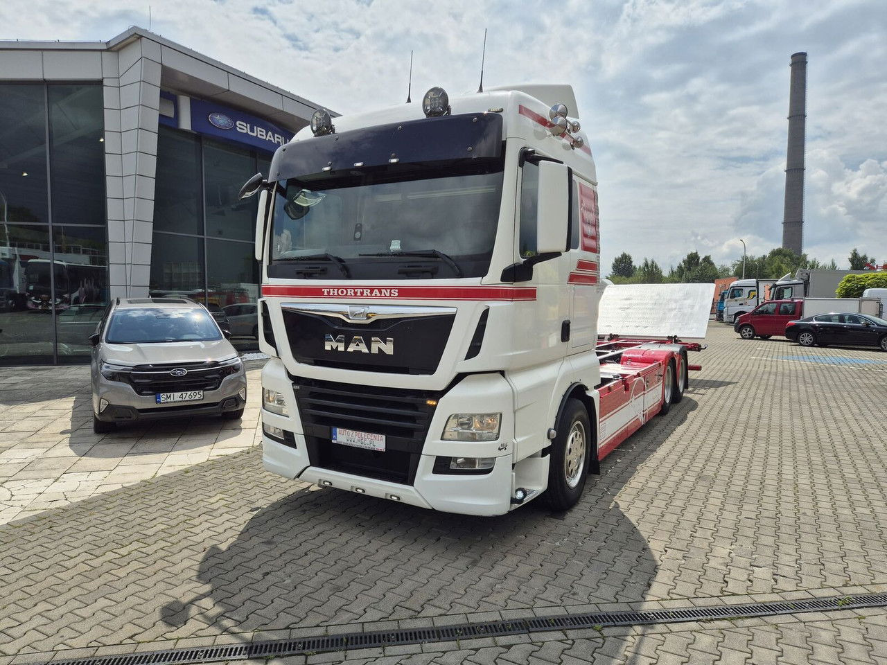 MAN TGX 28 28.420 , 6x2-2 LL / Trailer HFR KM 20 / 1 Owner / E6 /Guaran - Φορτηγό μεταφοράς εμπορευματοκιβωτίων/ Κινητό αμάξωμα: φωτογραφία 2 MAN TGX 28 28.420 , 6x2-2 LL / Trailer HFR KM 20 / 1 Owner / E6 /Guaran - Φορτηγό μεταφοράς εμπορευματοκιβωτίων/ Κινητό αμάξωμα: φωτογραφία 2