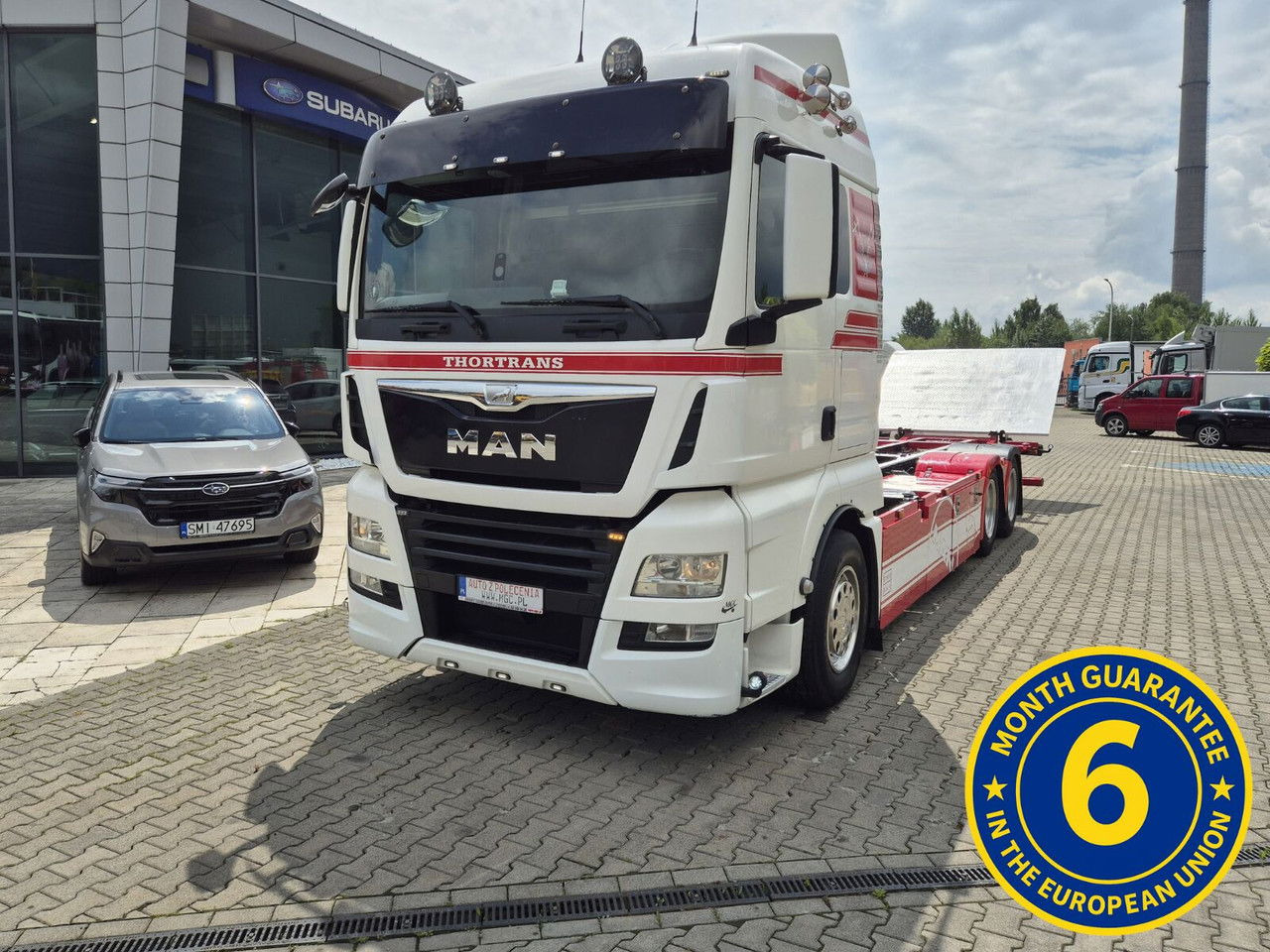 MAN TGX 28 28.420 , 6x2-2 LL + Trailer HFR KM 20 / 1 Owner / E6 /Techni - Φορτηγό μεταφοράς εμπορευματοκιβωτίων/ Κινητό αμάξωμα: φωτογραφία 2 MAN TGX 28 28.420 , 6x2-2 LL + Trailer HFR KM 20 / 1 Owner / E6 /Techni - Φορτηγό μεταφοράς εμπορευματοκιβωτίων/ Κινητό αμάξωμα: φωτογραφία 2