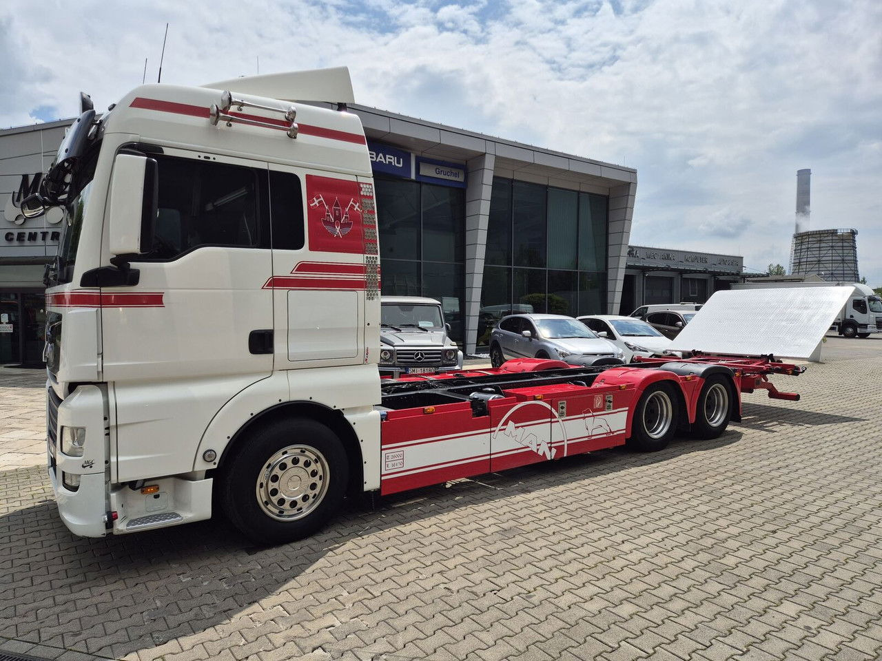 MAN TGX 28 28.420 , 6x2-2 LL + Trailer HFR KM 20 - Φορτηγό μεταφοράς εμπορευματοκιβωτίων/ Κινητό αμάξωμα: φωτογραφία 4 MAN TGX 28 28.420 , 6x2-2 LL + Trailer HFR KM 20 - Φορτηγό μεταφοράς εμπορευματοκιβωτίων/ Κινητό αμάξωμα: φωτογραφία 4