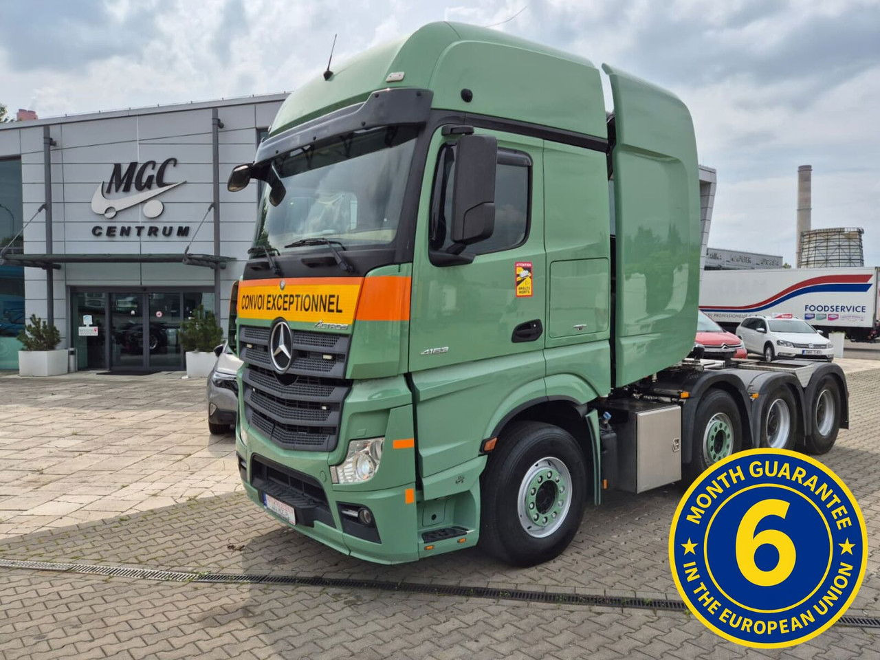 Mercedes-Benz Actros 4163 8X4 / 1 Owner / LOW KM / Super Condition - Τράκτορας: φωτογραφία 1 Mercedes-Benz Actros 4163 8X4 / 1 Owner / LOW KM / Super Condition - Τράκτορας: φωτογραφία 1