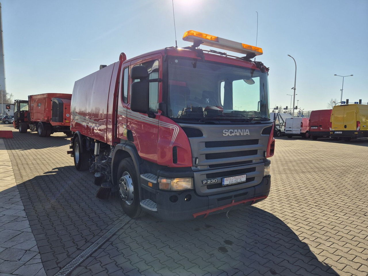 Scania P230 4X2 / Sweeper / Johnston VX800 / Sprayer / LOW Mileage / - Σάρωθρο δρόμων: φωτογραφία 4 Scania P230 4X2 / Sweeper / Johnston VX800 / Sprayer / LOW Mileage / - Σάρωθρο δρόμων: φωτογραφία 4
