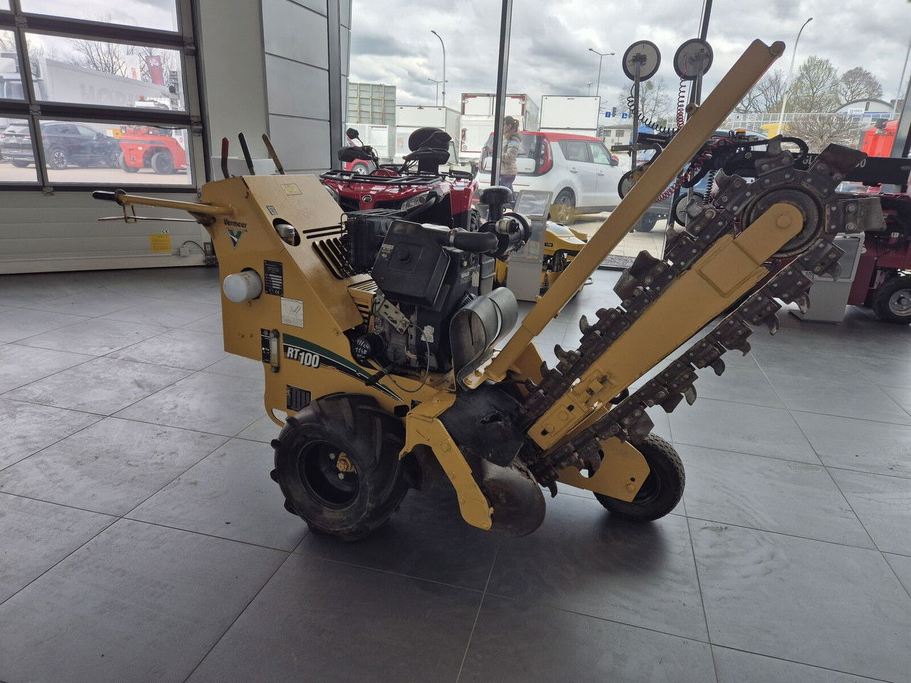 Vermeer RT 100 / Trench SAW / Mini Chain Excavator / IDE AL FOR Cables - Εκσκαφέας τάφρων: φωτογραφία 3 Vermeer RT 100 / Trench SAW / Mini Chain Excavator / IDE AL FOR Cables - Εκσκαφέας τάφρων: φωτογραφία 3