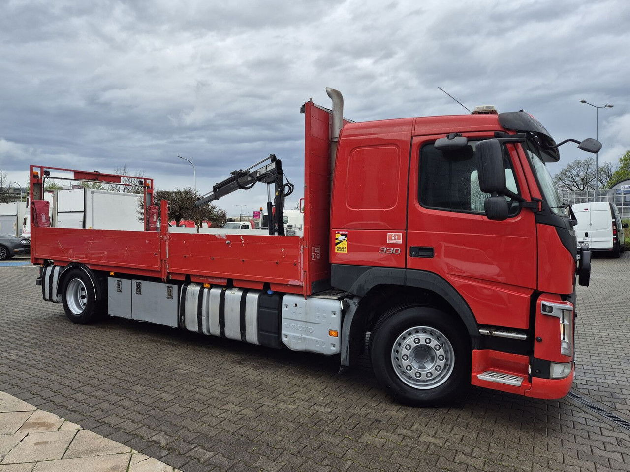 Volvo FM 330 HDS Hiab / 1 Owner / Euro 6 / Serviced - Φορτηγό με ανοιχτή καρότσα, Φορτηγό με γερανό: φωτογραφία 1 Volvo FM 330 HDS Hiab / 1 Owner / Euro 6 / Serviced - Φορτηγό με ανοιχτή καρότσα, Φορτηγό με γερανό: φωτογραφία 1