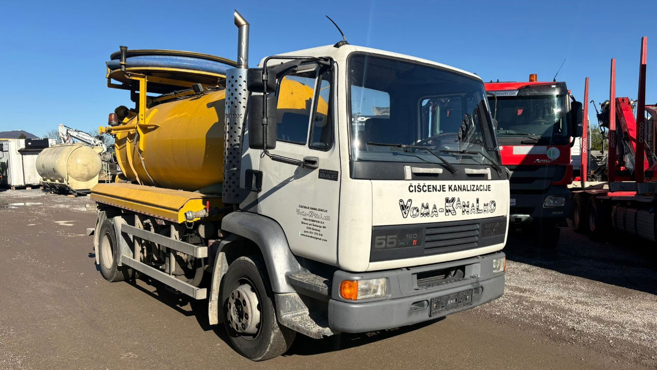 DAF AE55 4x2 vacuum + pressure truck - 8000 liters - Όχημα εκκένωσης βόθρων: φωτογραφία 3 DAF AE55 4x2 vacuum + pressure truck - 8000 liters - Όχημα εκκένωσης βόθρων: φωτογραφία 3