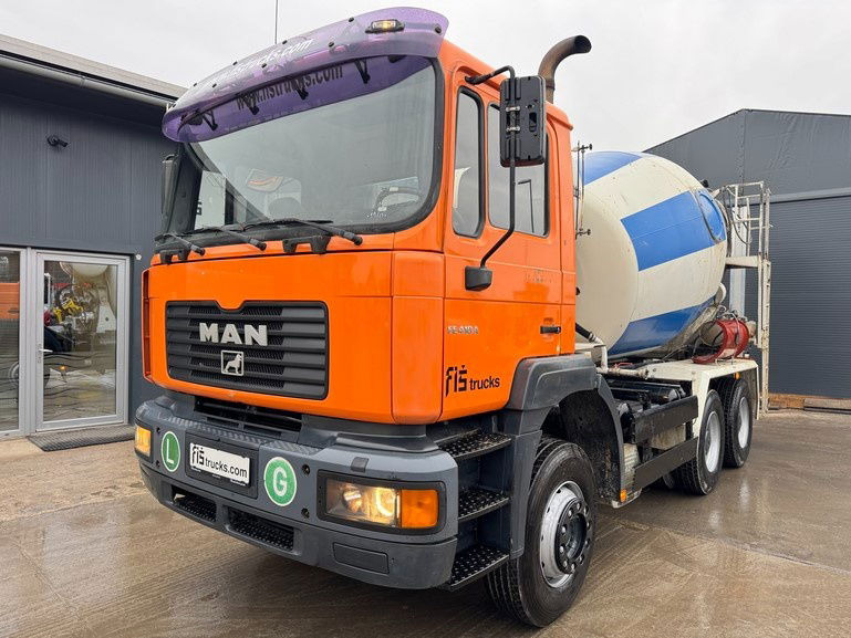 MAN 27.414 FE 410A 6x4 stetter - 7m3 - euro 3 - Μπετονιέρα φορτηγό: φωτογραφία 1 MAN 27.414 FE 410A 6x4 stetter - 7m3 - euro 3 - Μπετονιέρα φορτηγό: φωτογραφία 1