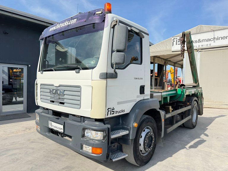 MAN TGM 18.280 4x2 absetz tipper - euro 3 - Φορτηγό μεταφοράς εμπορευματοκιβωτίων/ Κινητό αμάξωμα: φωτογραφία 1 MAN TGM 18.280 4x2 absetz tipper - euro 3 - Φορτηγό μεταφοράς εμπορευματοκιβωτίων/ Κινητό αμάξωμα: φωτογραφία 1