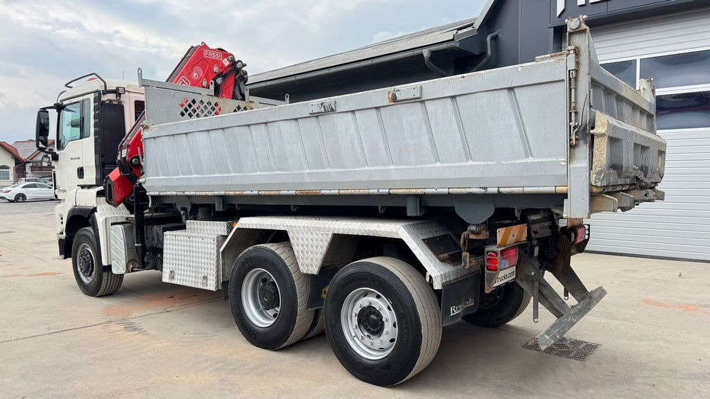 MAN TGS 28.480 6X4/4 bordmatic - cardan - Fassi F235XP - 14.9M - Retarder - Φορτηγό ανατρεπόμενο: φωτογραφία 5 MAN TGS 28.480 6X4/4 bordmatic - cardan - Fassi F235XP - 14.9M - Retarder - Φορτηγό ανατρεπόμενο: φωτογραφία 5