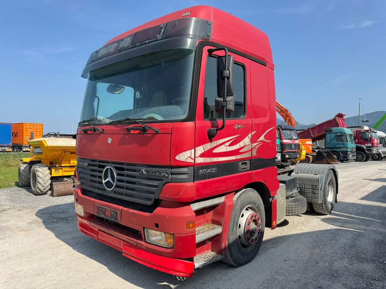 Mercedes-Benz Actros 1853 LS 4x2 tractor unit - air condition - Τράκτορας: φωτογραφία 1 Mercedes-Benz Actros 1853 LS 4x2 tractor unit - air condition - Τράκτορας: φωτογραφία 1