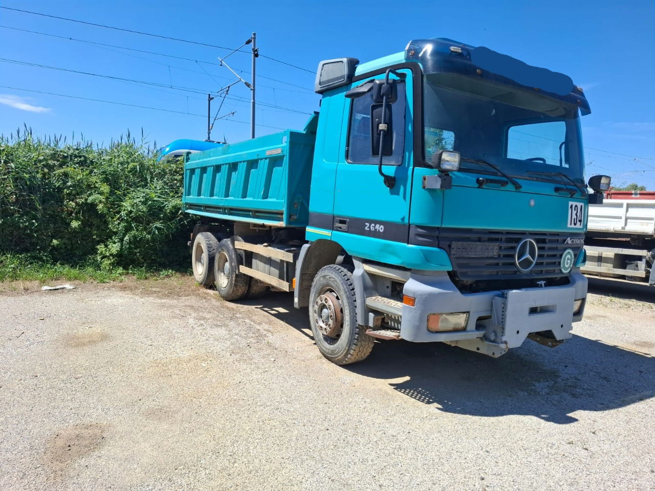 Φορτηγό ανατρεπόμενο Mercedes-Benz Actros 2640 K 6x4 meiller tipper: φωτογραφία 1