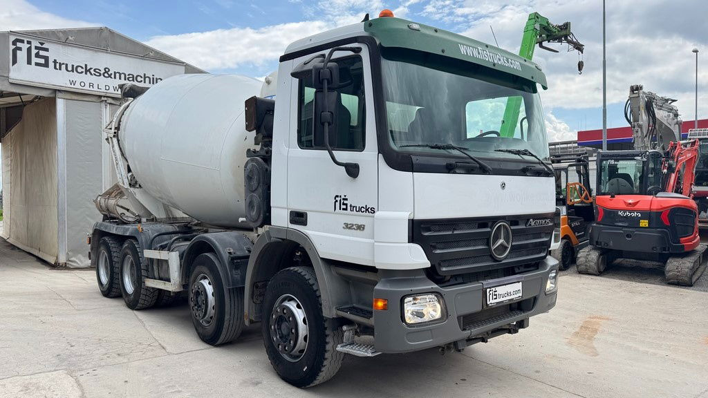 Mercedes-Benz Actros 3236 8x4 beton mixer 9m3 - Μπετονιέρα φορτηγό: φωτογραφία 3 Mercedes-Benz Actros 3236 8x4 beton mixer 9m3 - Μπετονιέρα φορτηγό: φωτογραφία 3