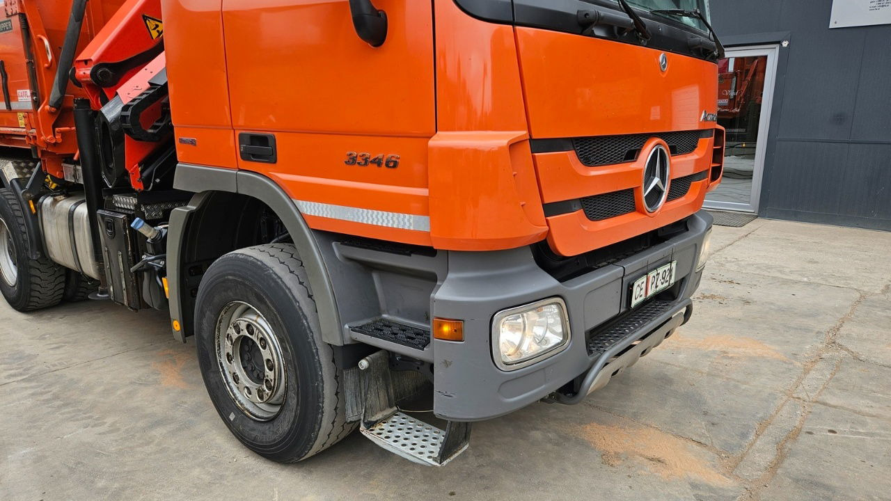 Mercedes-Benz Actros 3346 K palfinger PK 18002 - bordmatic - meiller tipper - EPS 3 pedals - Φορτηγό ανατρεπόμενο: φωτογραφία 3 Mercedes-Benz Actros 3346 K palfinger PK 18002 - bordmatic - meiller tipper - EPS 3 pedals - Φορτηγό ανατρεπόμενο: φωτογραφία 3
