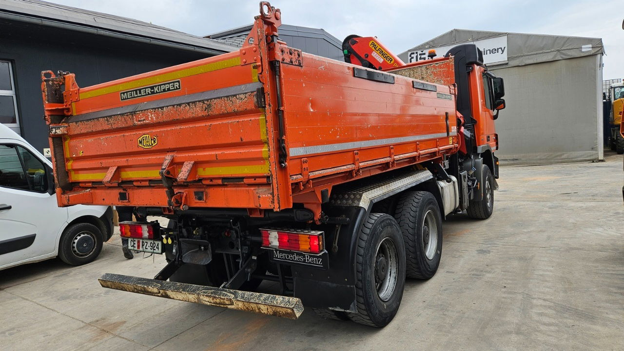 Mercedes-Benz Actros 3346 K palfinger PK 18002 - bordmatic - meiller tipper - EPS 3 pedals - Φορτηγό ανατρεπόμενο: φωτογραφία 5 Mercedes-Benz Actros 3346 K palfinger PK 18002 - bordmatic - meiller tipper - EPS 3 pedals - Φορτηγό ανατρεπόμενο: φωτογραφία 5