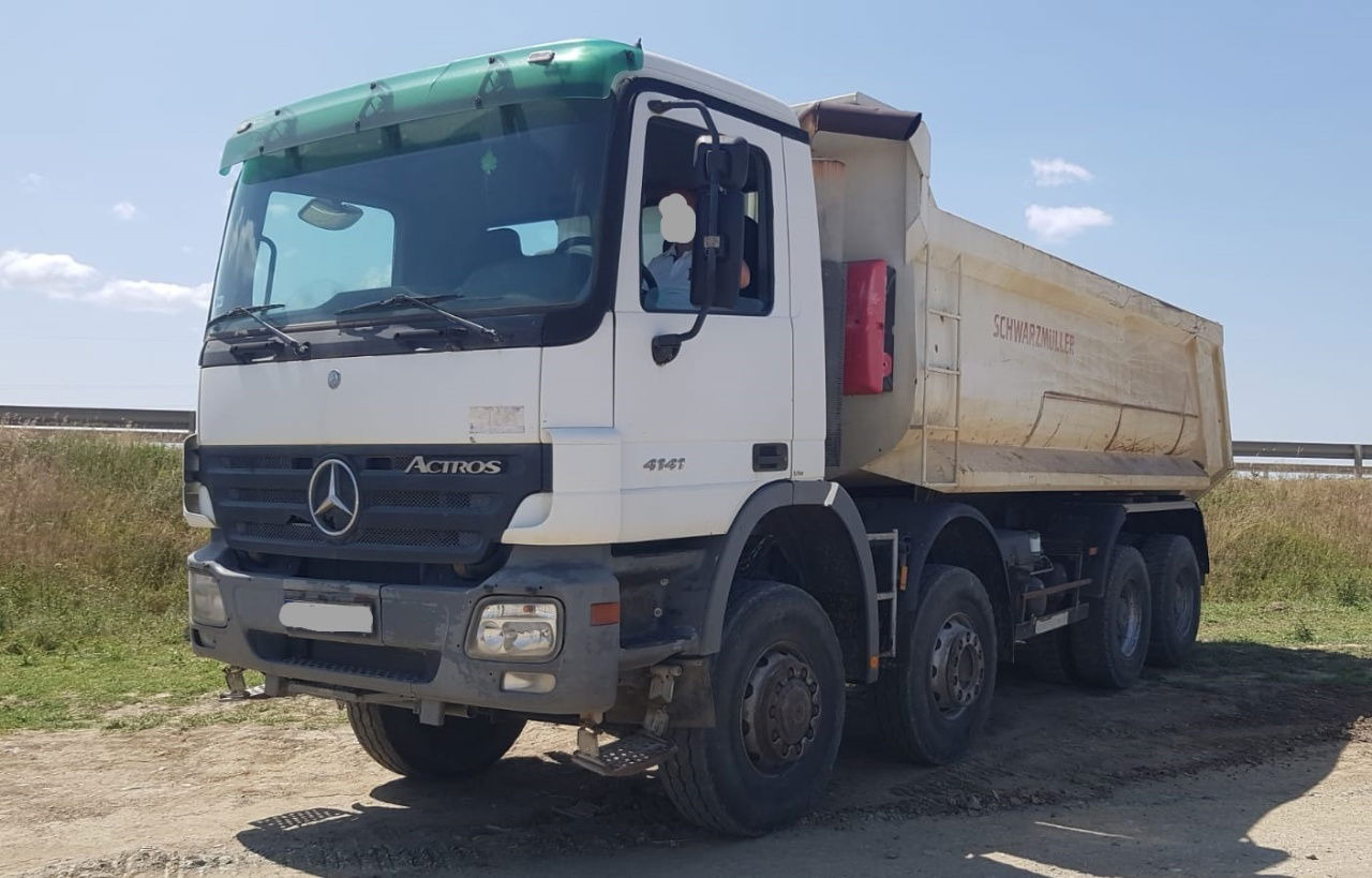 Mercedes-Benz Actros 4141 K 8x6 schwarzmuller mulda tipper - Φορτηγό ανατρεπόμενο: φωτογραφία 1 Mercedes-Benz Actros 4141 K 8x6 schwarzmuller mulda tipper - Φορτηγό ανατρεπόμενο: φωτογραφία 1