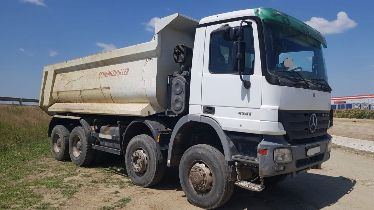 Mercedes-Benz Actros 4141 K 8x6 schwarzmuller mulda tipper - Φορτηγό ανατρεπόμενο: φωτογραφία 4 Mercedes-Benz Actros 4141 K 8x6 schwarzmuller mulda tipper - Φορτηγό ανατρεπόμενο: φωτογραφία 4
