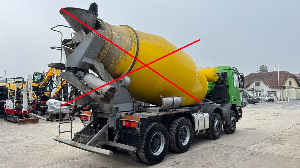 Mercedes-Benz Actros 4143 8x4 chassis - big axle - Φορτηγό σασί: φωτογραφία 4 Mercedes-Benz Actros 4143 8x4 chassis - big axle - Φορτηγό σασί: φωτογραφία 4