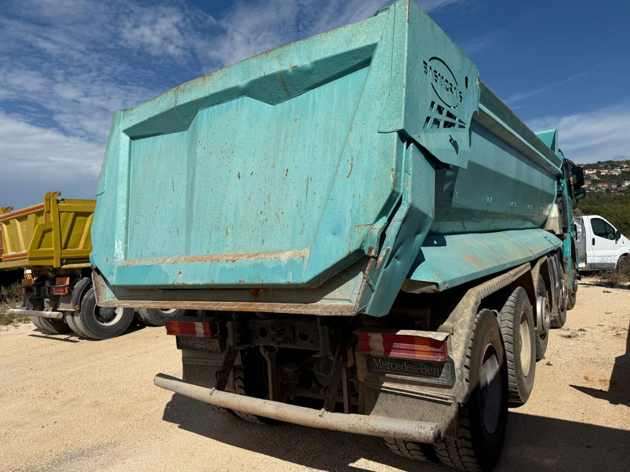 Mercedes-Benz Actros 4448 10x4 mulda tipper - euro 5 - lifting axle - Φορτηγό ανατρεπόμενο: φωτογραφία 4 Mercedes-Benz Actros 4448 10x4 mulda tipper - euro 5 - lifting axle - Φορτηγό ανατρεπόμενο: φωτογραφία 4