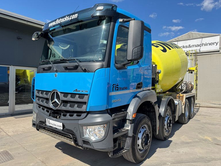 Mercedes-Benz Arocs 3543 8x4 schwing mixer 9m3 - Μπετονιέρα φορτηγό: φωτογραφία 1 Mercedes-Benz Arocs 3543 8x4 schwing mixer 9m3 - Μπετονιέρα φορτηγό: φωτογραφία 1