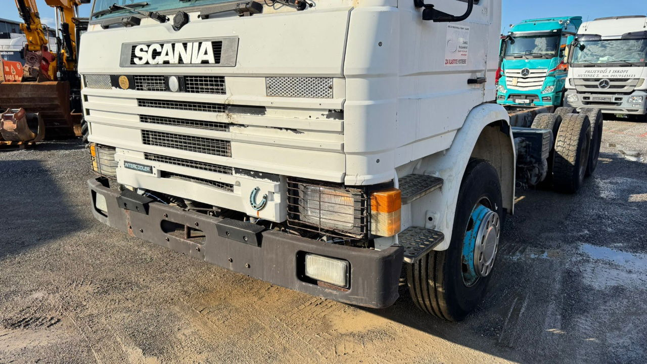 Scania P113-310 6x4 chassis - complete spring - Φορτηγό σασί: φωτογραφία 3 Scania P113-310 6x4 chassis - complete spring - Φορτηγό σασί: φωτογραφία 3