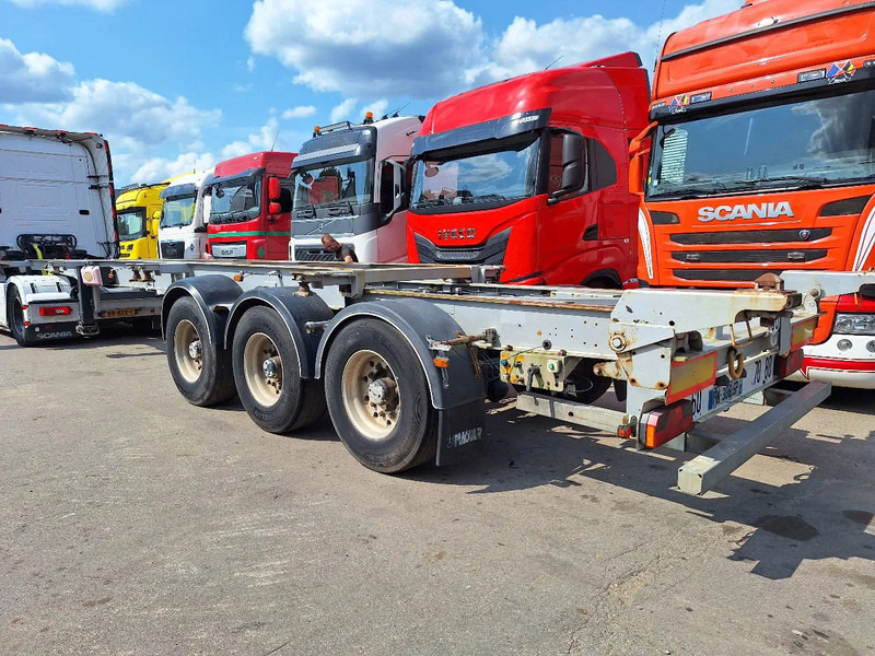 Trailor SYY3TT ADR - Επικαθήμενο μεταφοράς εμπορευματοκιβωτίων/ Κινητό αμάξωμα: φωτογραφία 1 Trailor SYY3TT ADR - Επικαθήμενο μεταφοράς εμπορευματοκιβωτίων/ Κινητό αμάξωμα: φωτογραφία 1