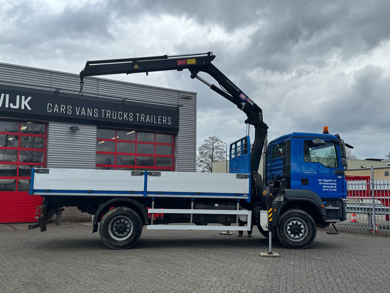 MAN TGM 18-290 4x4 Kraan met Open laadbak HMF Kraan 13 T - Φορτηγό με γερανό: φωτογραφία 2 MAN TGM 18-290 4x4 Kraan met Open laadbak HMF Kraan 13 T - Φορτηγό με γερανό: φωτογραφία 2