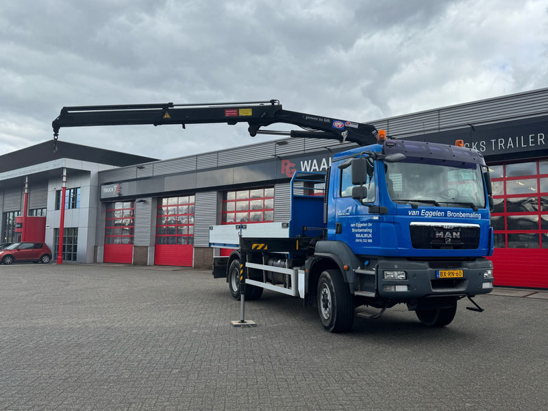 MAN TGM 18-290 4x4 Kraan met Open laadbak HMF Kraan 13 T - Φορτηγό με γερανό: φωτογραφία 5 MAN TGM 18-290 4x4 Kraan met Open laadbak HMF Kraan 13 T - Φορτηγό με γερανό: φωτογραφία 5