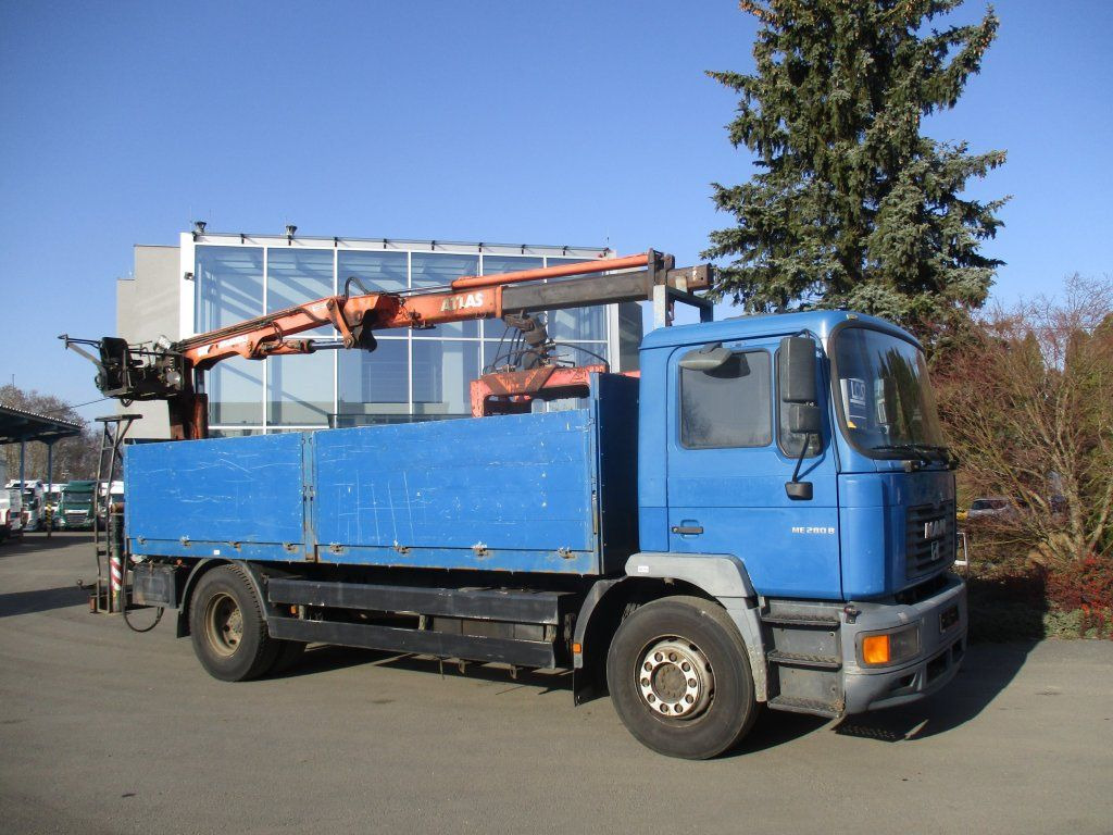 MAN 12.284 EURO 2 ATLAS - Φορτηγό με γερανό: φωτογραφία 3 MAN 12.284 EURO 2 ATLAS - Φορτηγό με γερανό: φωτογραφία 3