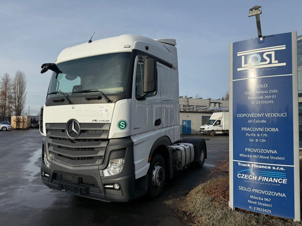 Mercedes-Benz 1845 Actros EURO 6 - Τράκτορας: φωτογραφία 1 Mercedes-Benz 1845 Actros EURO 6 - Τράκτορας: φωτογραφία 1
