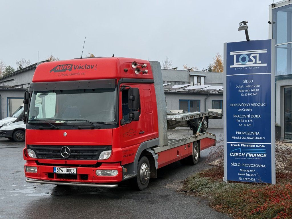 Mercedes-Benz 818 Atego EURO 3 + trailer VAPP 2020 year - Φορτηγό αυτοκινητάμαξα: φωτογραφία 1 Mercedes-Benz 818 Atego EURO 3 + trailer VAPP 2020 year - Φορτηγό αυτοκινητάμαξα: φωτογραφία 1