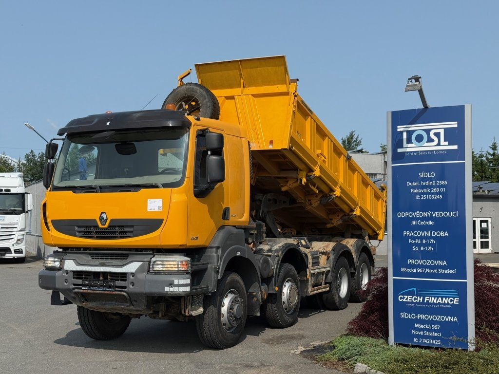 Renault Kerax 460 8x6 EURO 5 - Φορτηγό ανατρεπόμενο: φωτογραφία 1 Renault Kerax 460 8x6 EURO 5 - Φορτηγό ανατρεπόμενο: φωτογραφία 1